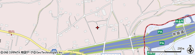 茨城県那珂市本米崎2157周辺の地図