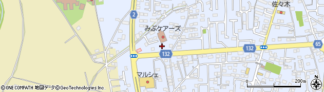 栃木県下都賀郡壬生町安塚889周辺の地図