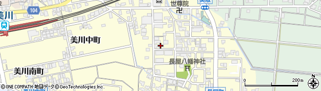石川県白山市長屋町（ハ）周辺の地図