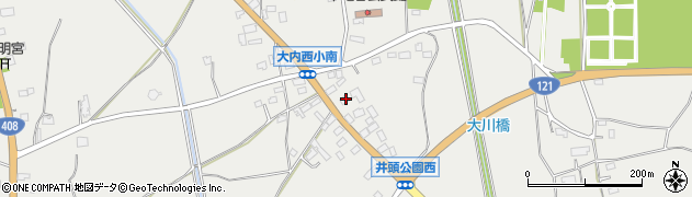 栃木県真岡市下籠谷2476周辺の地図