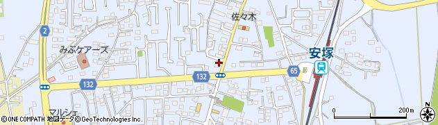 栃木県下都賀郡壬生町安塚913周辺の地図