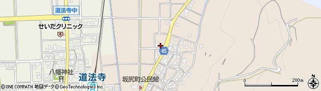 石川県白山市坂尻町（ハ）周辺の地図