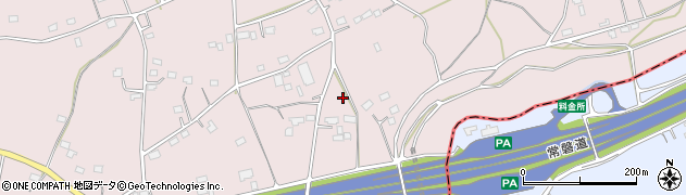 茨城県那珂市本米崎2147周辺の地図