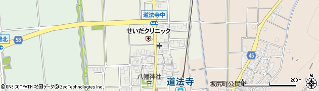 石川県白山市道法寺町ホ37周辺の地図