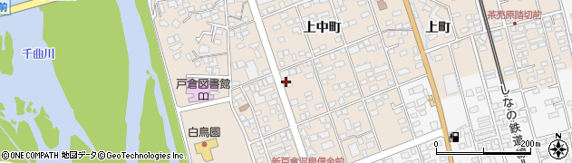 上中町公民館周辺の地図
