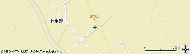 栃木県　警察本部鹿沼警察署永野駐在所周辺の地図