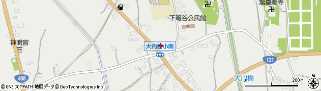 栃木県真岡市下籠谷2501周辺の地図