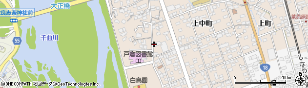 長野県千曲市戸倉（芝宮）周辺の地図