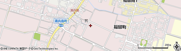 石川県白山市源兵島町周辺の地図