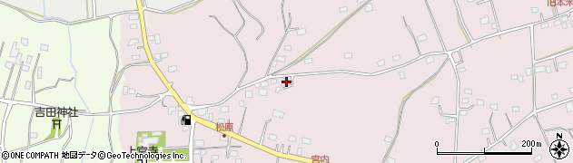 茨城県那珂市本米崎1713周辺の地図