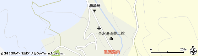 石川県金沢市湯涌町（イ）周辺の地図