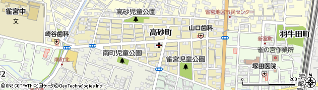 栃木銀行兵庫塚支店周辺の地図