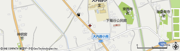 栃木県真岡市下籠谷1688周辺の地図