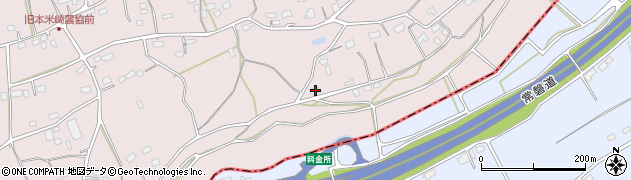 茨城県那珂市本米崎2745周辺の地図