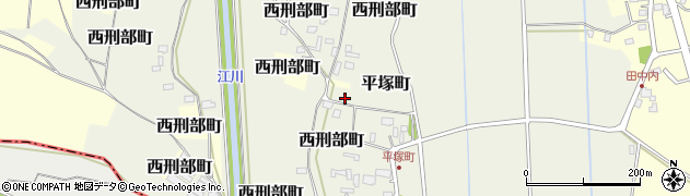 栃木県宇都宮市平塚町周辺の地図