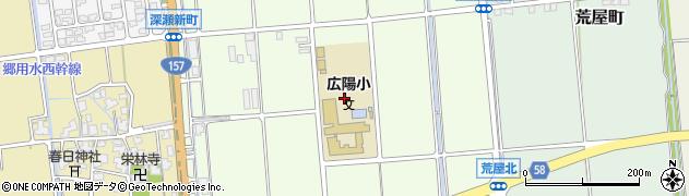 石川県白山市知気寺町（と）周辺の地図