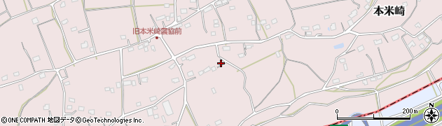 茨城県那珂市本米崎2107周辺の地図