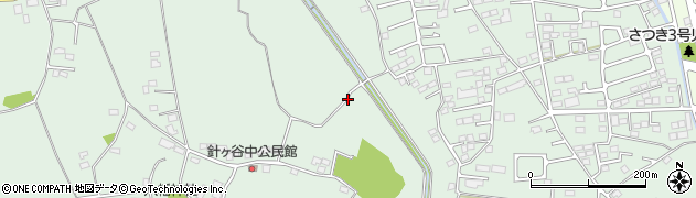 栃木県宇都宮市針ケ谷町周辺の地図