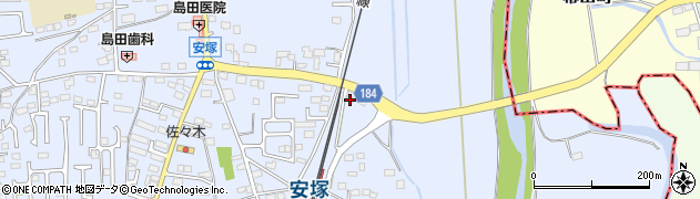 栃木県下都賀郡壬生町安塚967周辺の地図