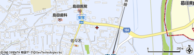 栃木県下都賀郡壬生町安塚980周辺の地図