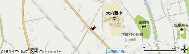 栃木県真岡市下籠谷2471周辺の地図