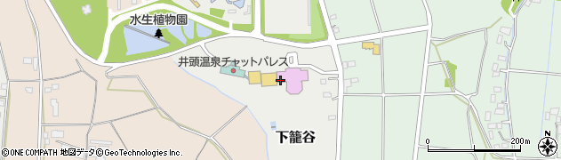 真岡井頭温泉周辺の地図