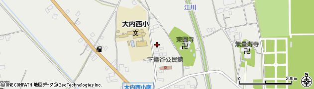 栃木県真岡市下籠谷1691周辺の地図
