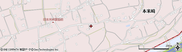 茨城県那珂市本米崎2095周辺の地図