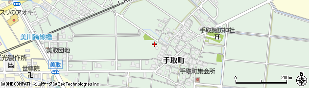 石川県白山市手取町（キ）周辺の地図