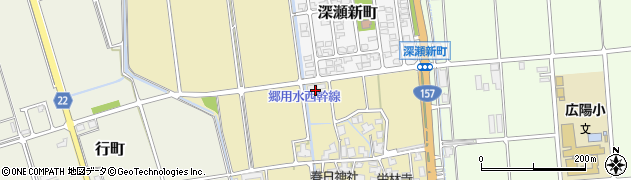 石川県白山市七原町（ロ）周辺の地図