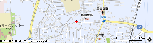 栃木県下都賀郡壬生町安塚2010周辺の地図