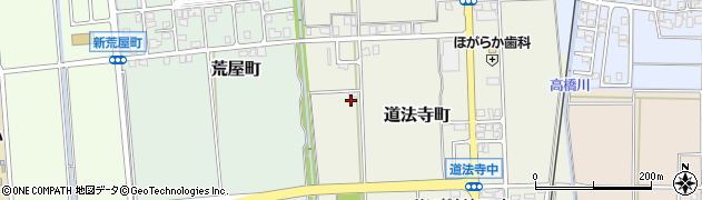 石川県白山市道法寺町（ロ）周辺の地図
