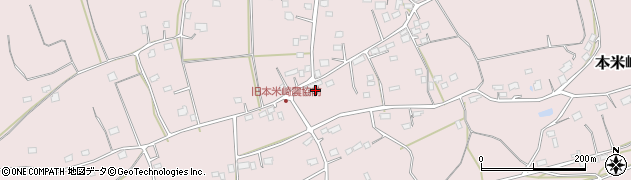 茨城県那珂市本米崎1824周辺の地図