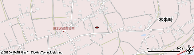 茨城県那珂市本米崎1833周辺の地図