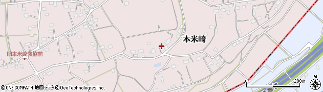 茨城県那珂市本米崎2066周辺の地図