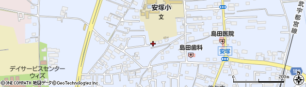 栃木県下都賀郡壬生町安塚2065周辺の地図