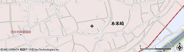 茨城県那珂市本米崎2063周辺の地図