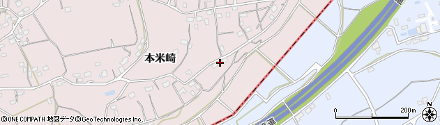 茨城県那珂市本米崎2004周辺の地図