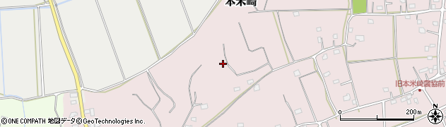茨城県那珂市本米崎1426周辺の地図