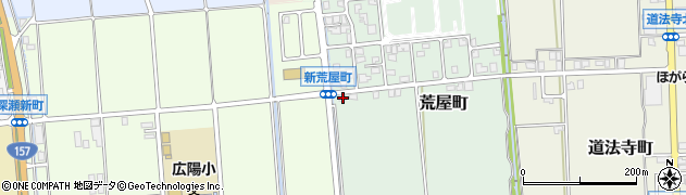 石川県白山市荒屋町と78周辺の地図