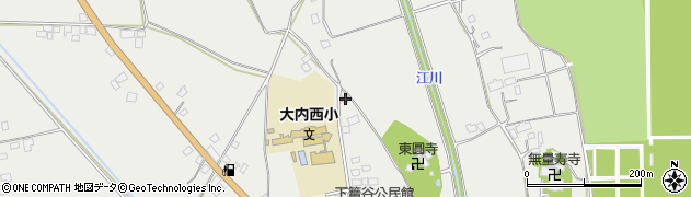 栃木県真岡市下籠谷1702周辺の地図