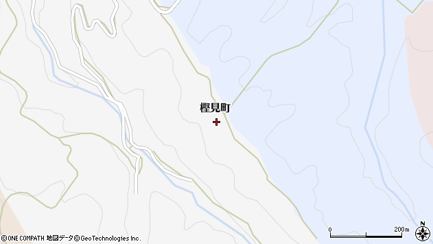 〒920-1332 石川県金沢市樫見町の地図