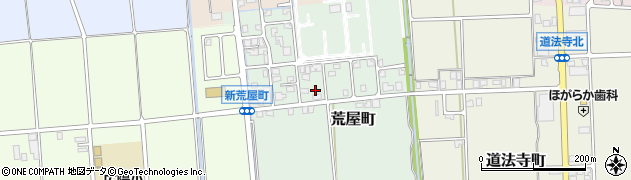 石川県白山市荒屋町と48周辺の地図