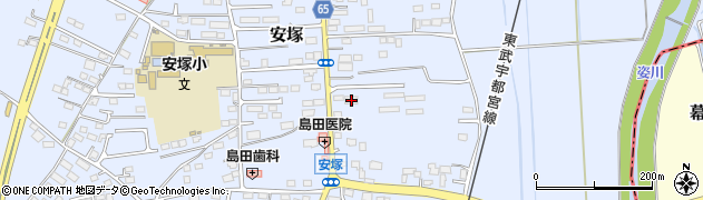 栃木県下都賀郡壬生町安塚1938周辺の地図