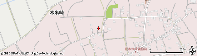 茨城県那珂市本米崎1459周辺の地図
