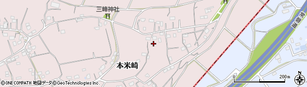 茨城県那珂市本米崎1987周辺の地図