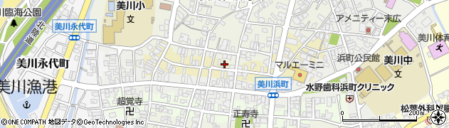 石川県白山市美川末広町ソ521周辺の地図