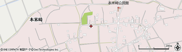 茨城県那珂市本米崎1531周辺の地図