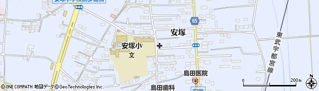 栃木県下都賀郡壬生町安塚2000周辺の地図