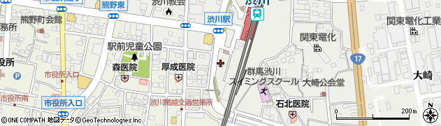 エクセルイン渋川周辺の地図